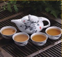 生活元素骨质瓷茶具暗香疏影套装FX205